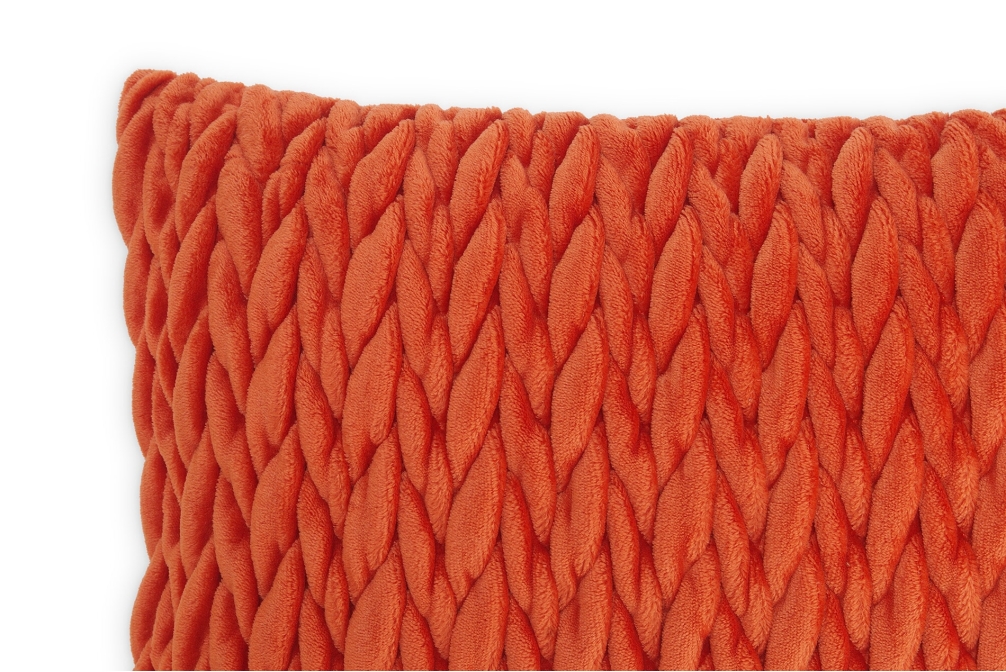 FC Chunky Braid Cushion Ochre