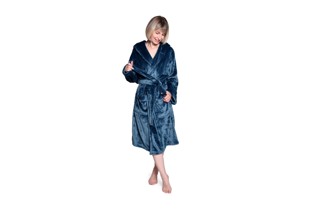 FC Deep Fleece Robe Legion Blue