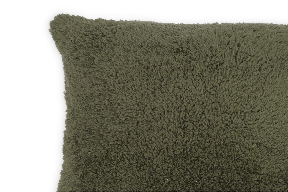 FC Sheepskin Cushion Cover Olive Green