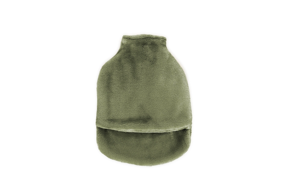 FC Deep Fleece Foot Warmer Hot Water Bottle Deep Olive