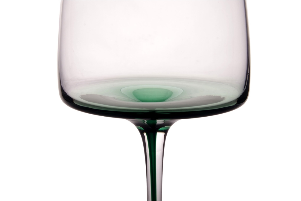 FC Nerano Wine Glass Green