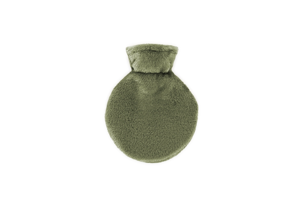 FC Round Hot Water Bottle Deep Olive