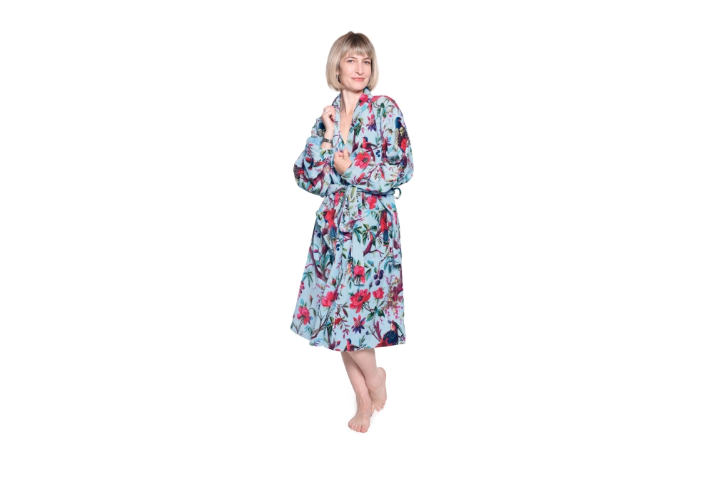 FC Velvet Robes Soft Blue