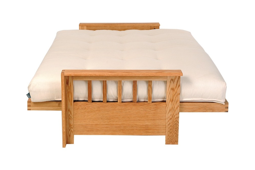 Vienna 3 Seater Oak Sofa Bed 4