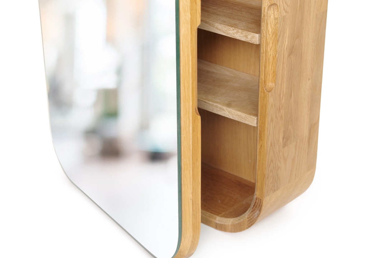 Oak Agatha Wall Medicine Cabinet