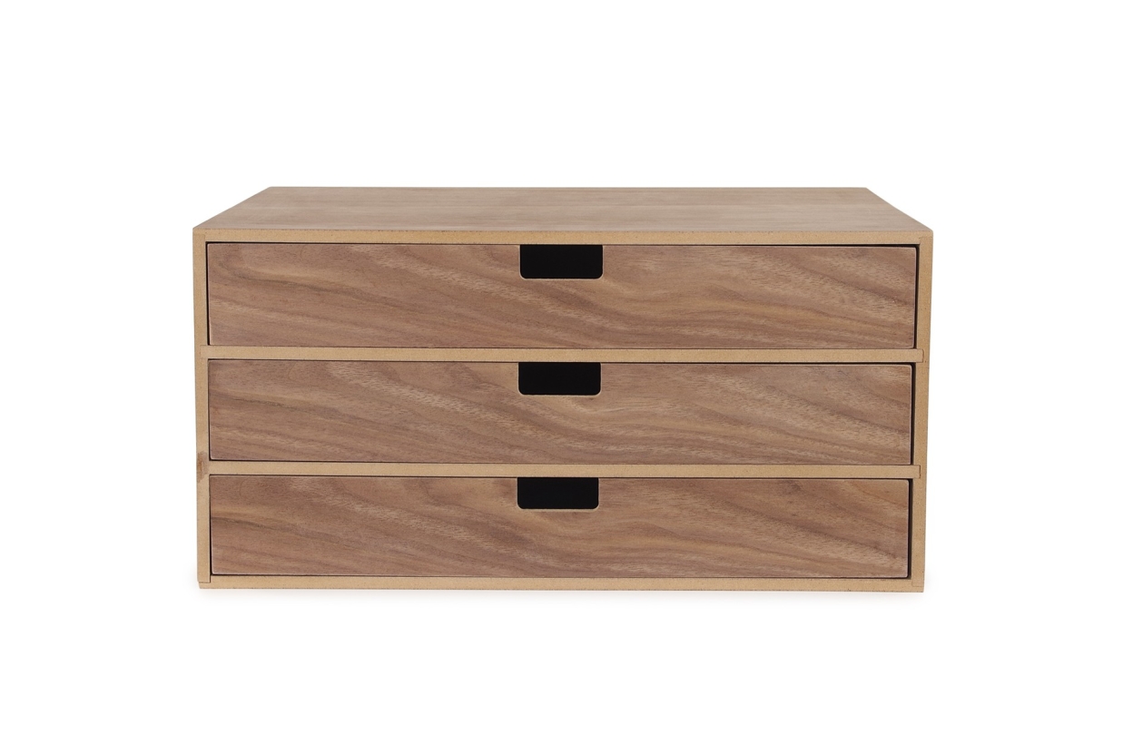 FC Deep Drawer Unit Walnut
