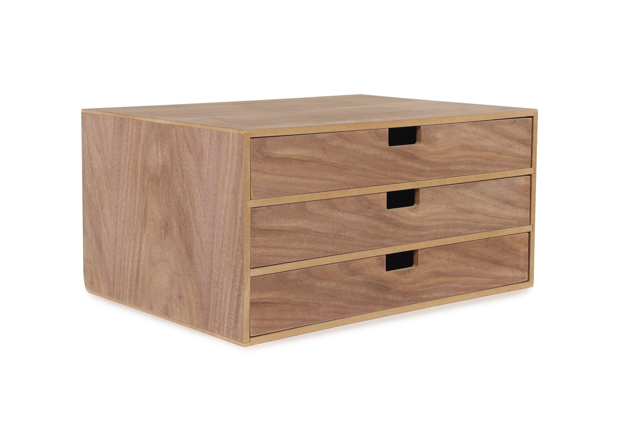 FC Deep Drawer Unit Walnut