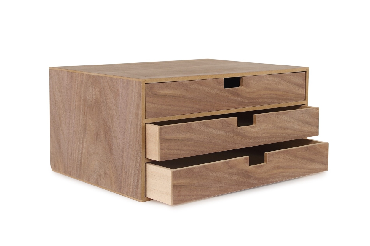 FC Deep Drawer Unit Walnut