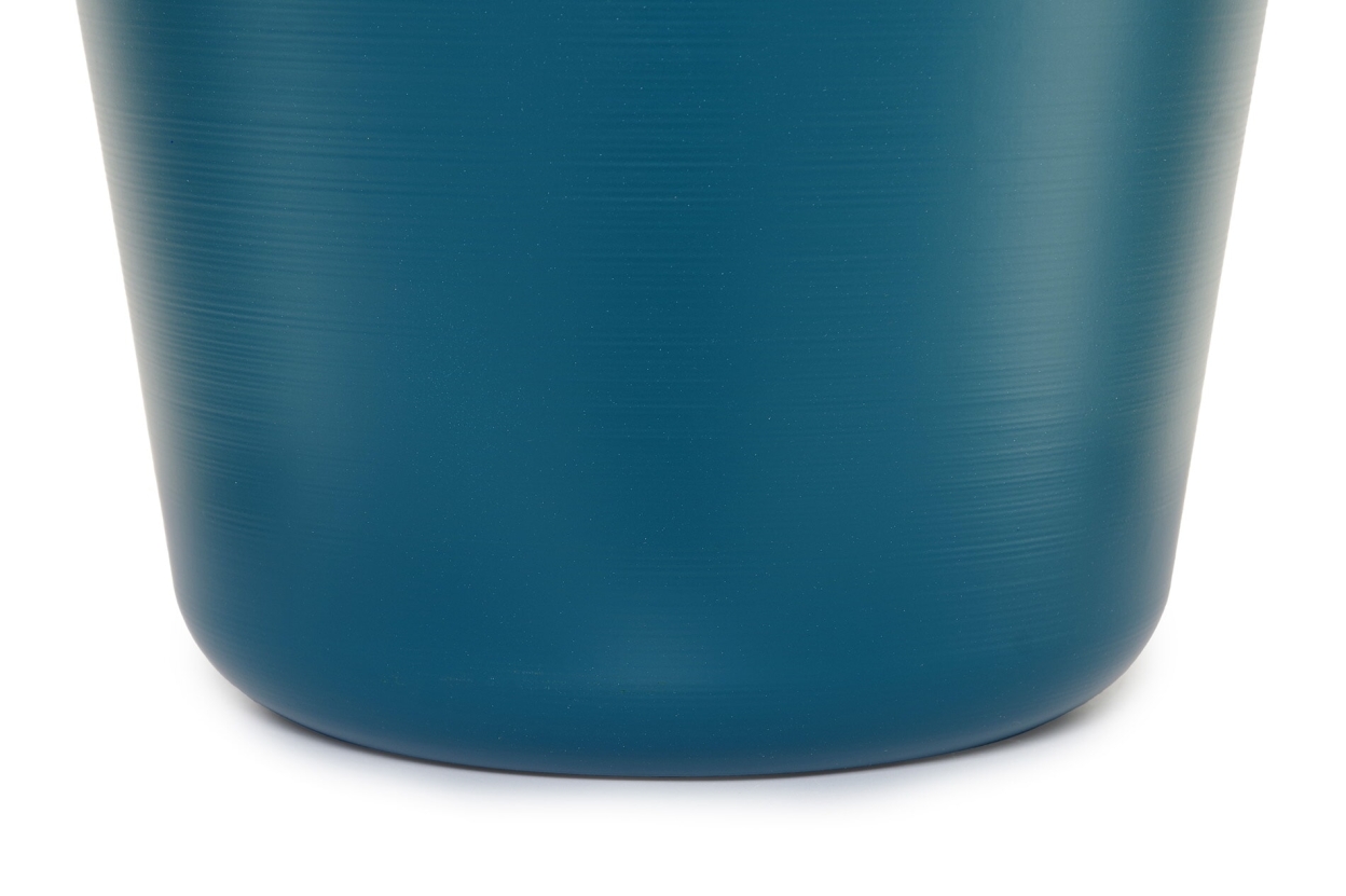 FC Circe Metal Plant Pots Oslo Blue