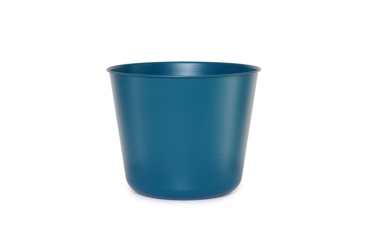 FC Circe Metal Plant Pots Oslo Blue Wluq Gz