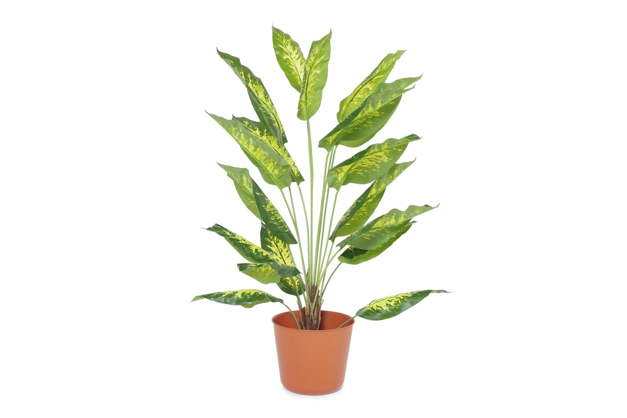 FC Circe Metal Plant Pots Terracotta
