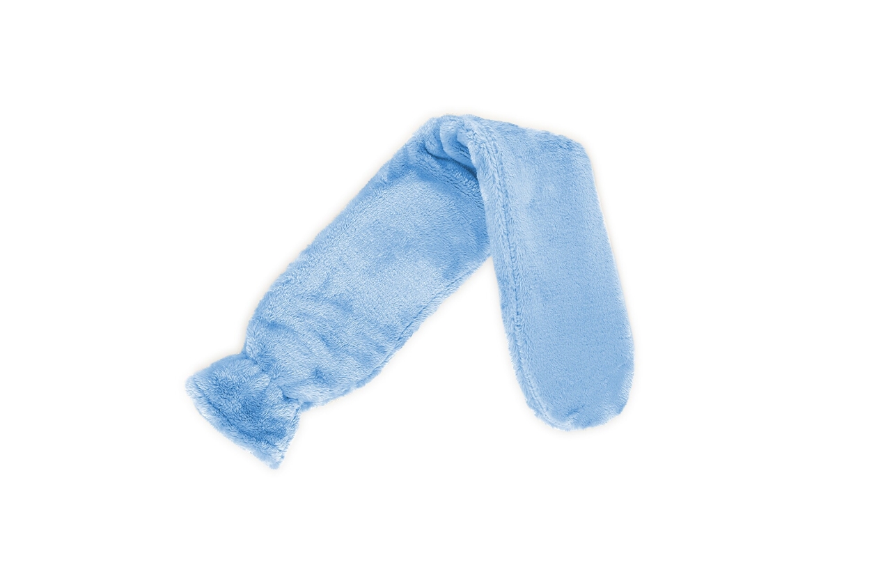 FC Long Hot Water Bottle Soft Blue