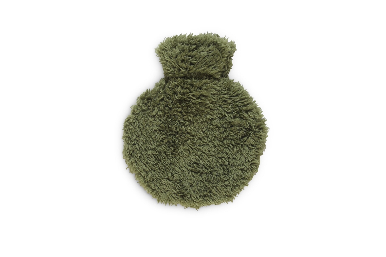 FC Sheepskin Round Hot Water Bottle