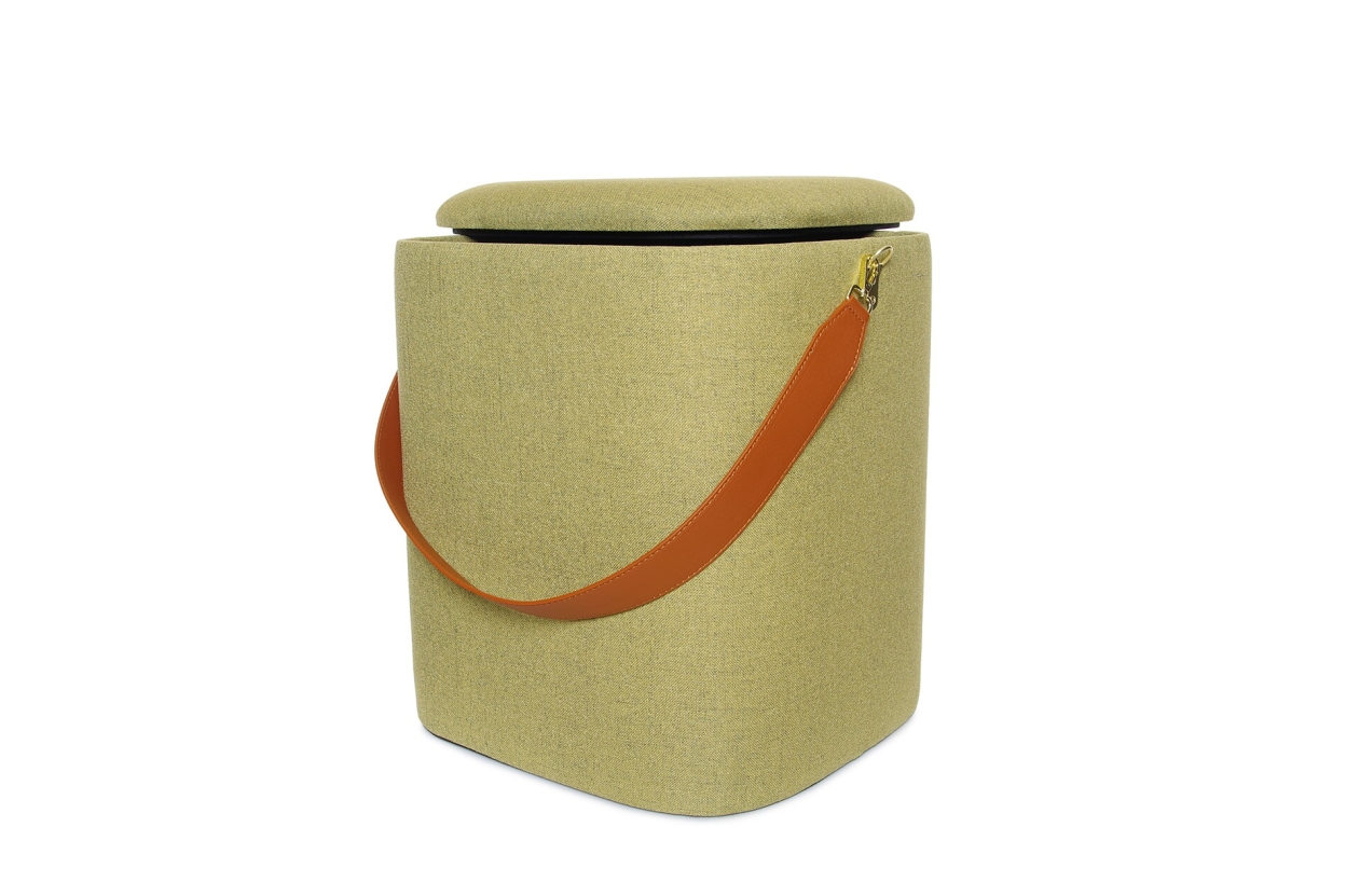 FC Large Stow Stool Olive Green