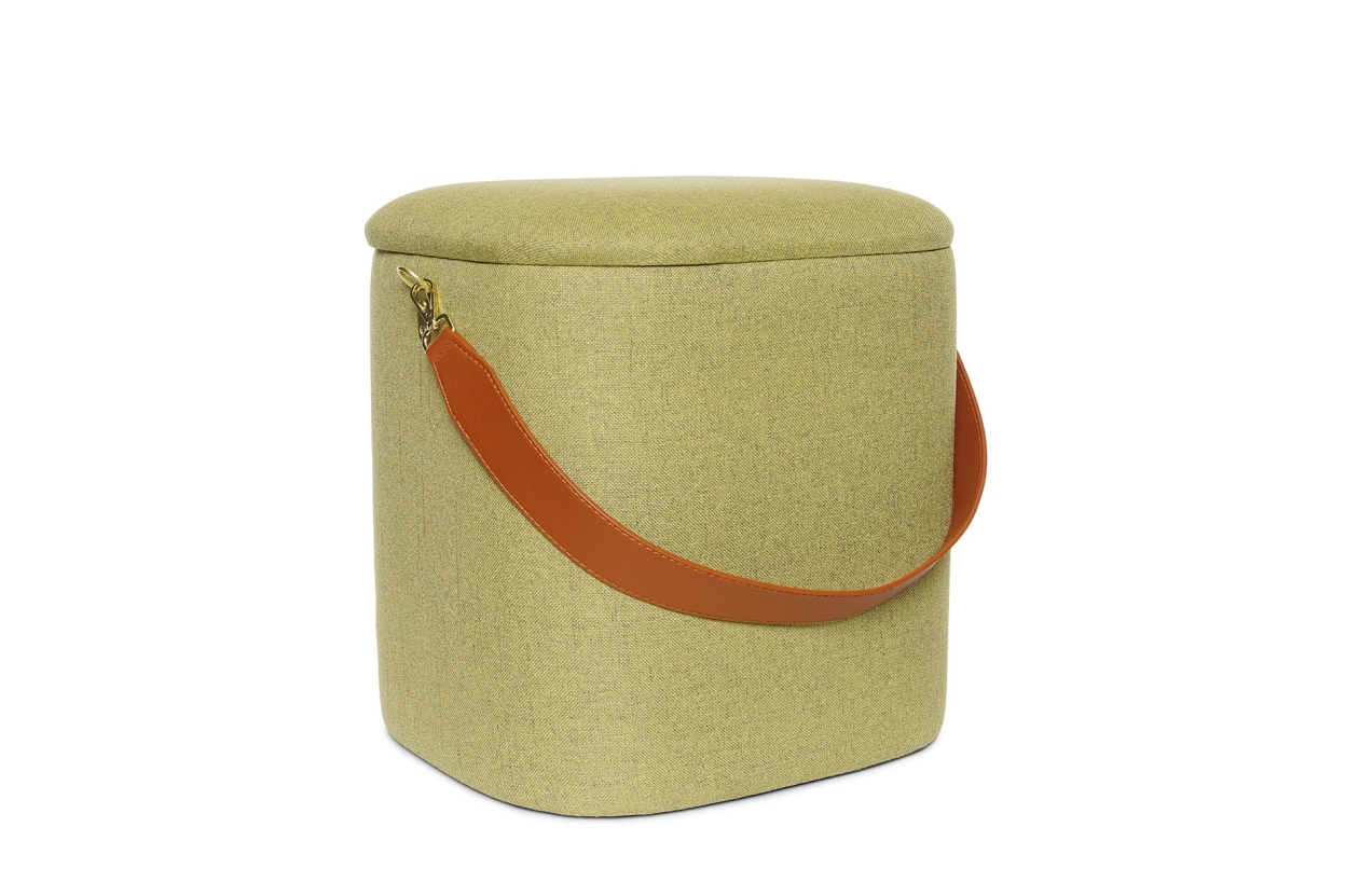 FC Small Stow Stool Olive Green