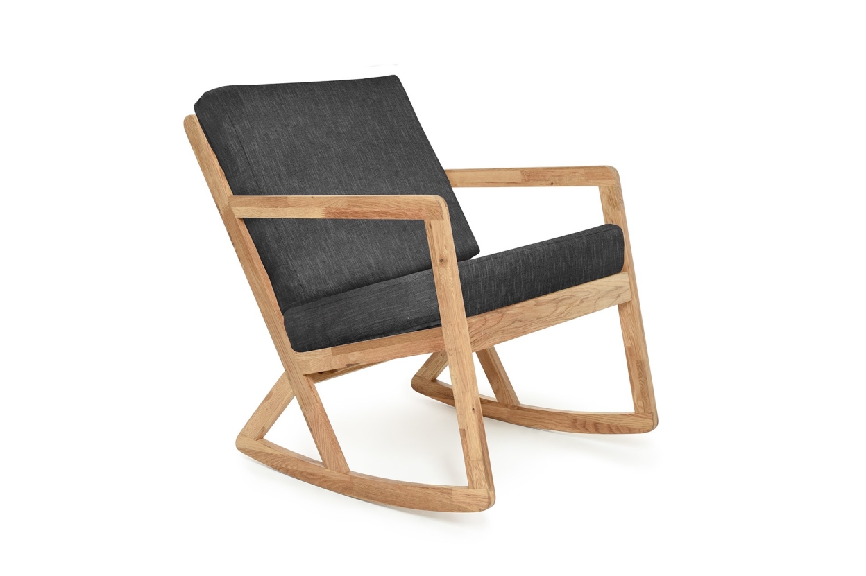 Ebb Rocking Chair Coast Weave Charcoal