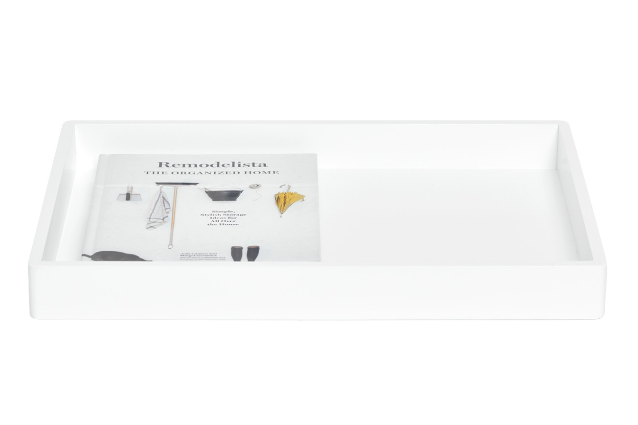 Mdf Tray Large White