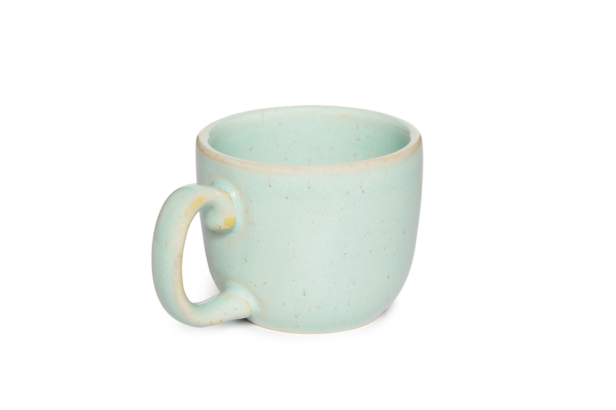 FC Speckled Glaze Espresso Cup Eau De Nil Ckqq