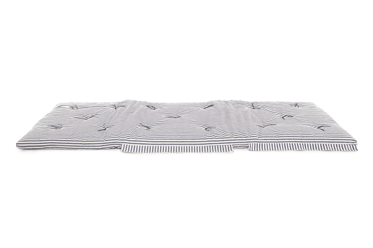 FC Zip Up Bed French Stripe Blue
