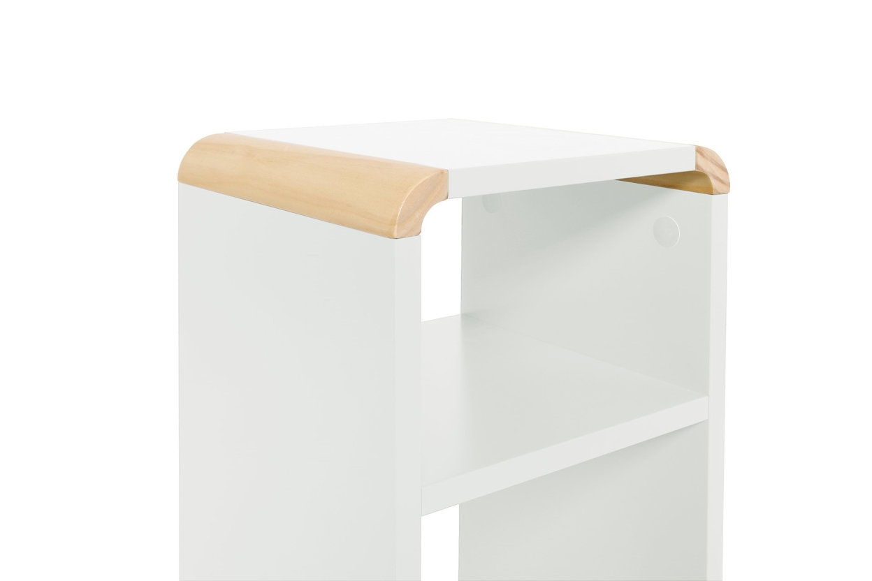 FC Hale Narrow Bedside Table White FC Hale Narrow Bedside Table White