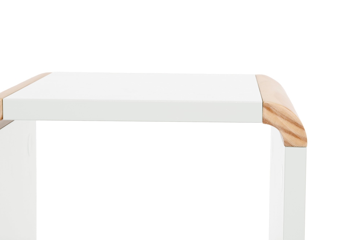 FC Hale Narrow Bedside Table White FC Hale Narrow Bedside Table White