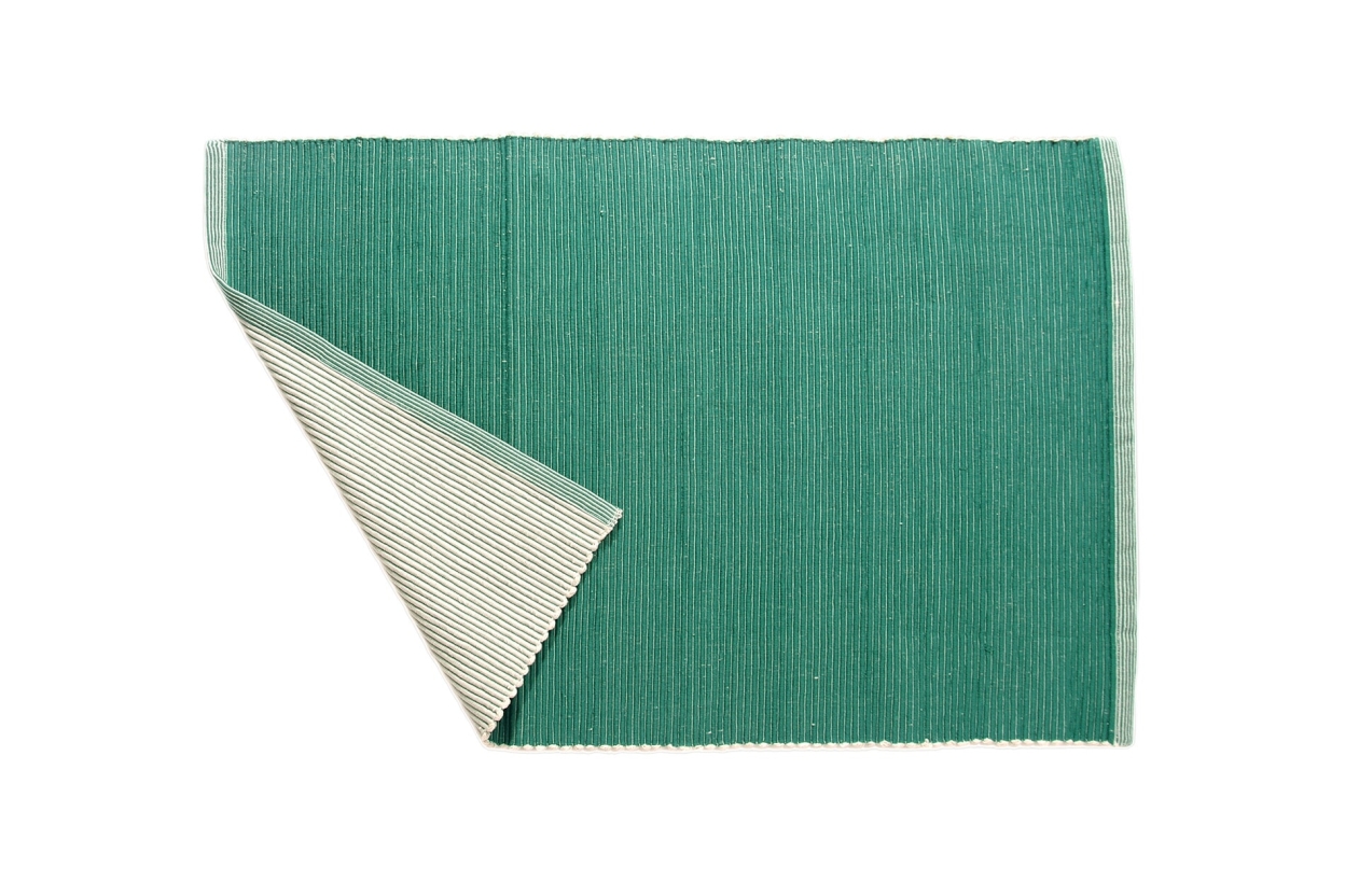 FC Ribbed Rug Teal