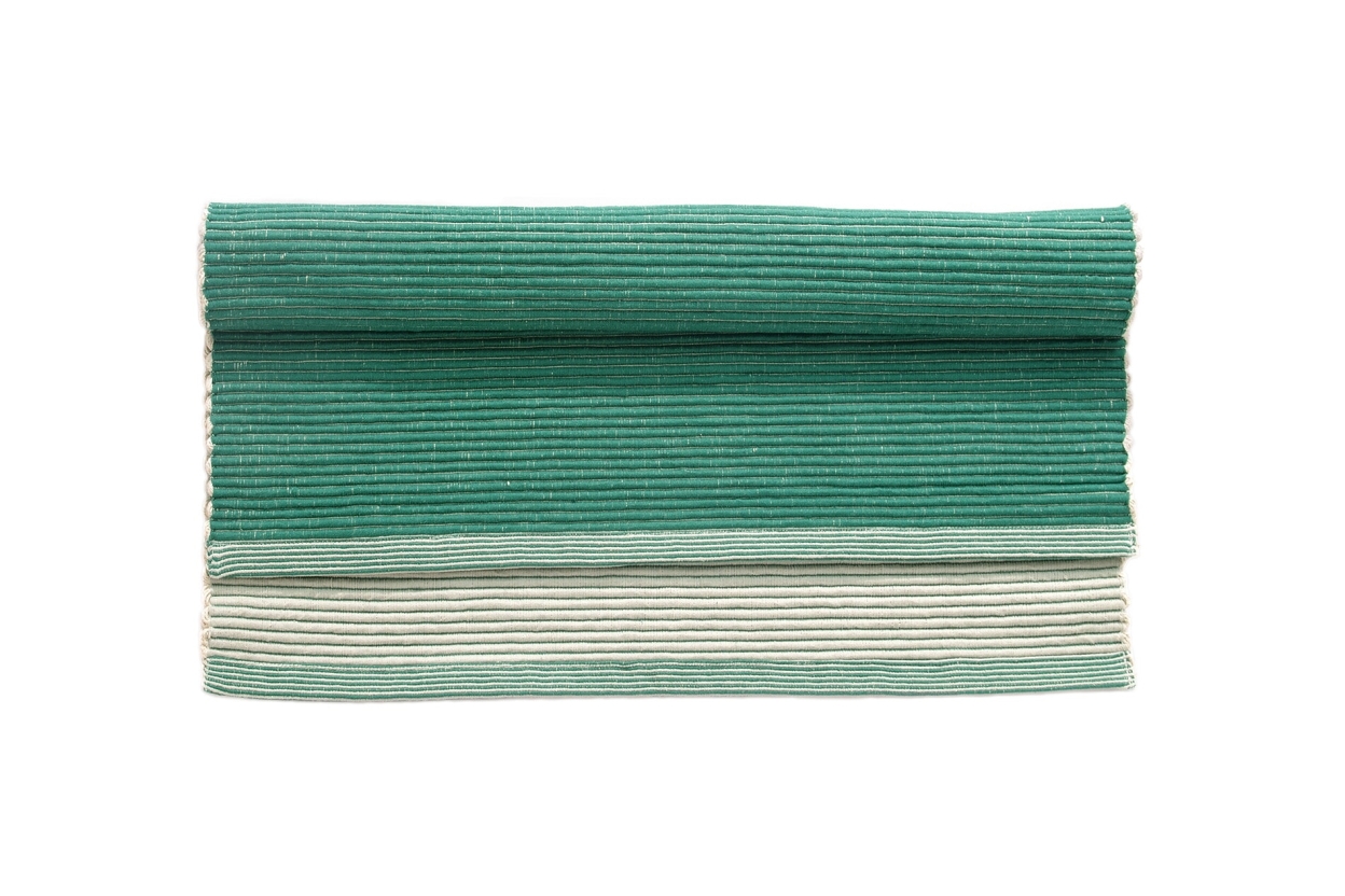 FC Ribbed Rug Teal