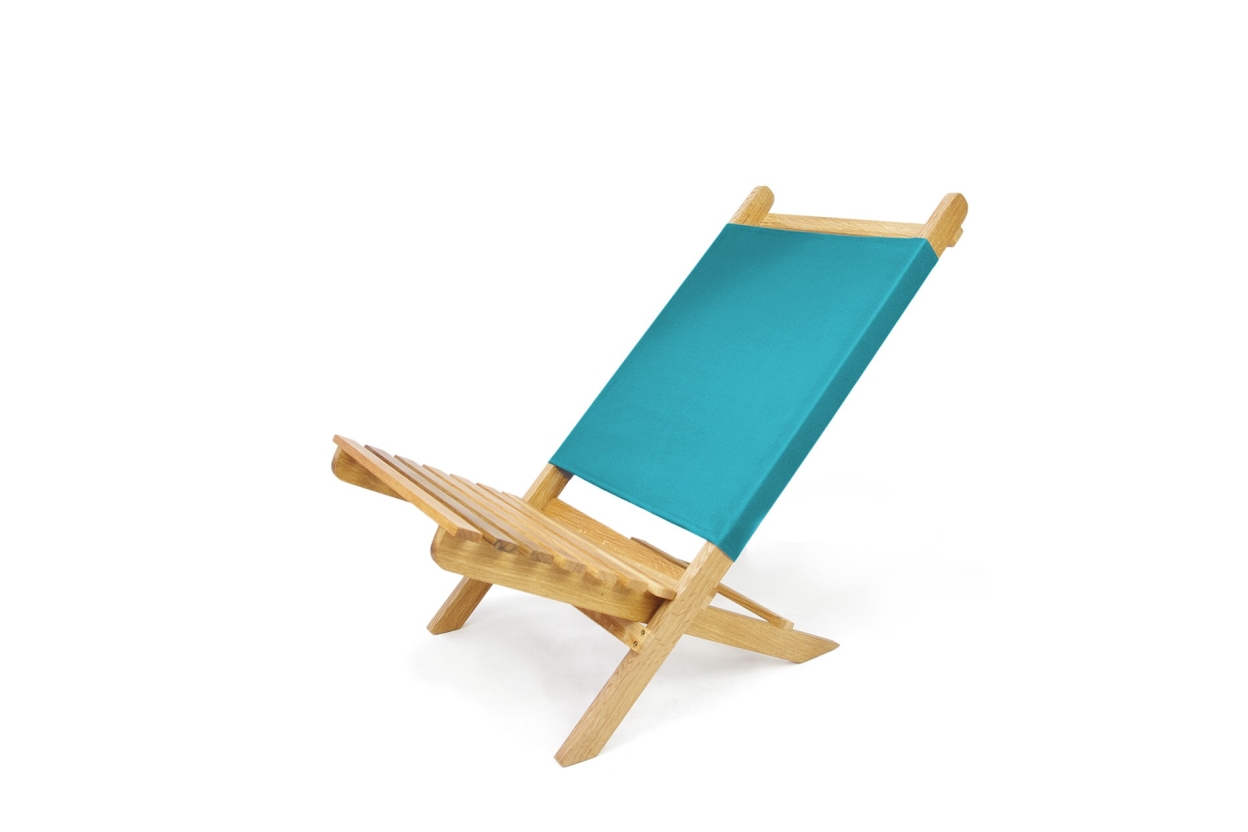 Futon Company Oak Deck Chair Teal Ord U