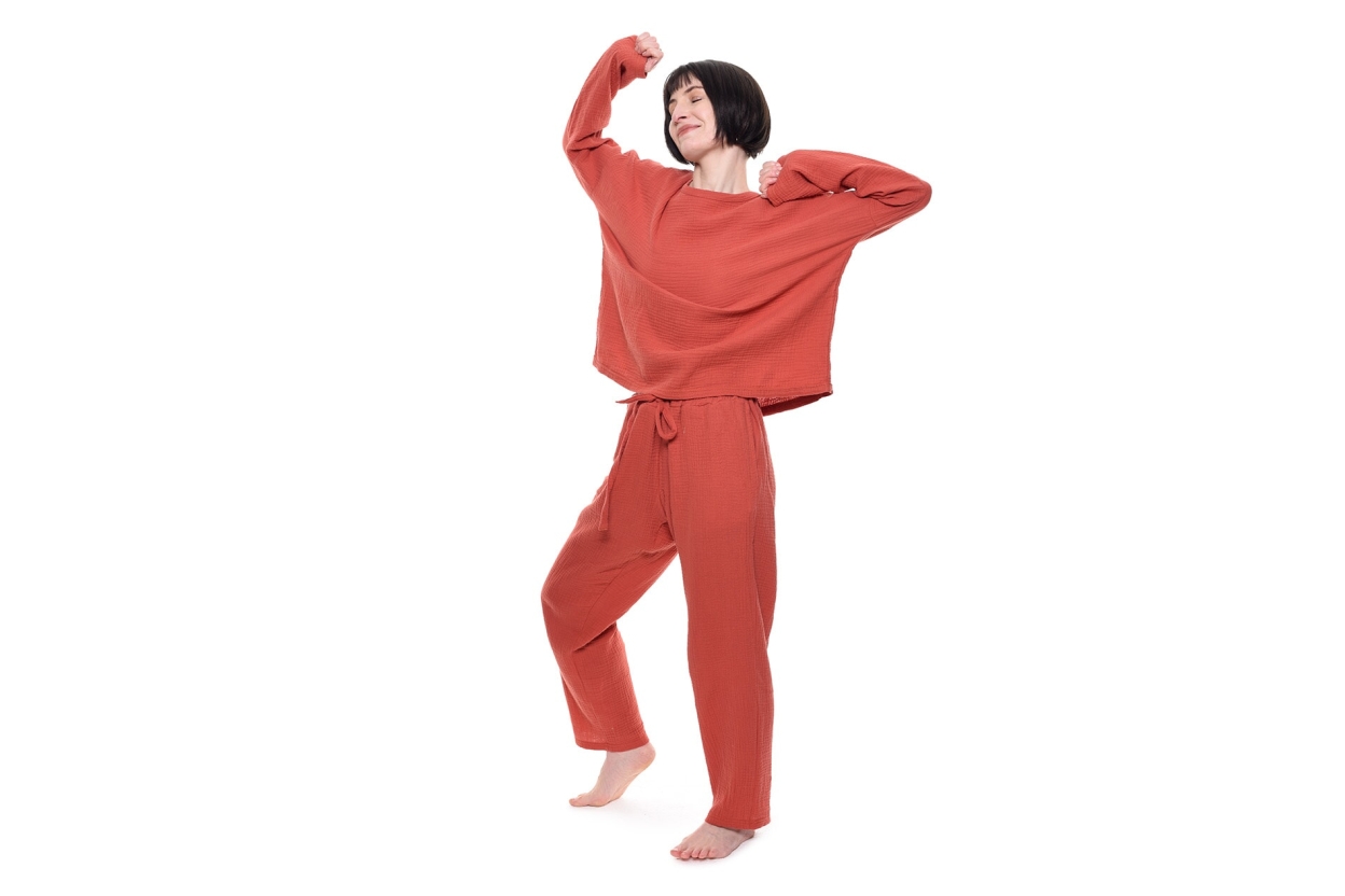 FC Itoko Pyjama Set Terracotta