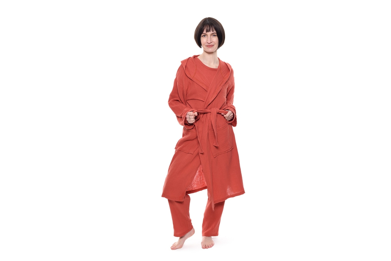 FC Itoko Pyjama Set Terracotta