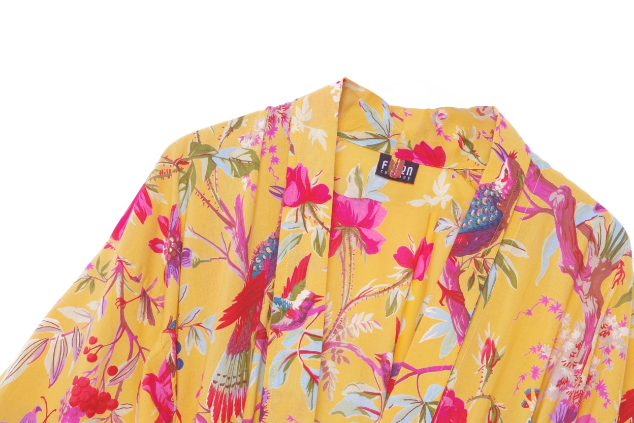 FC Paradise Robe Mimosa Yellow