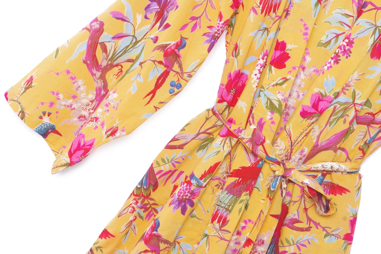 FC Paradise Robe Mimosa Yellow V