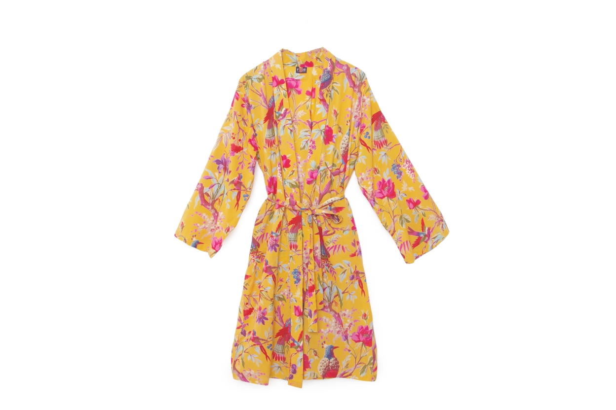 FC Paradise Robe Mimosa Yellow V