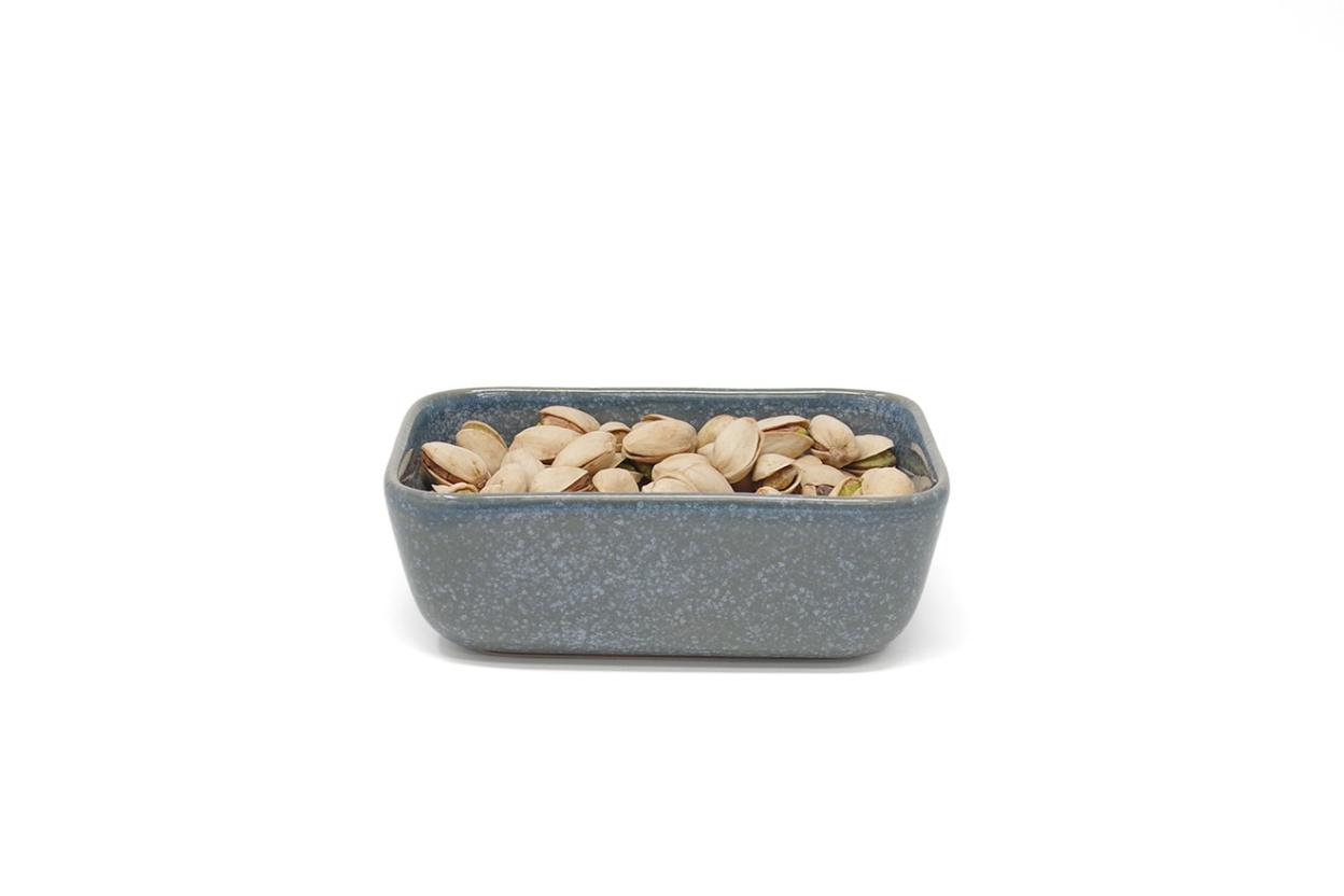 Reactive Glaze Deep Dish Nordic Blue