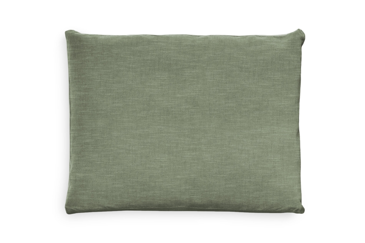 Cushion Coast Weave Sea Foam Green Recoloured