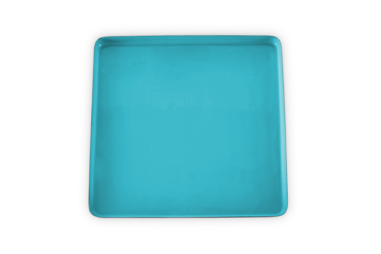 FC Enamel Square Tray Pacific Blue Nmr Oo