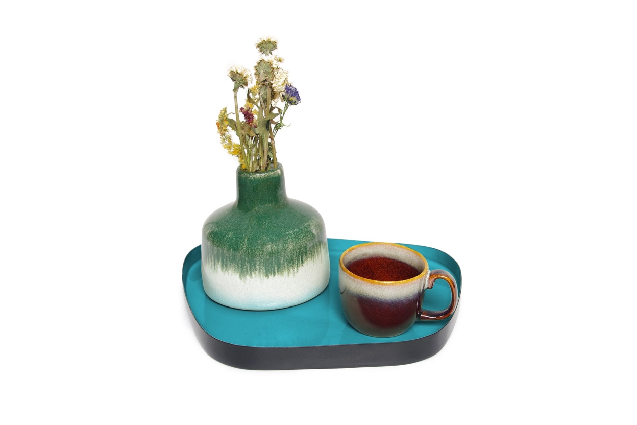 FC Iwa Enamel Tray Pacific Blue