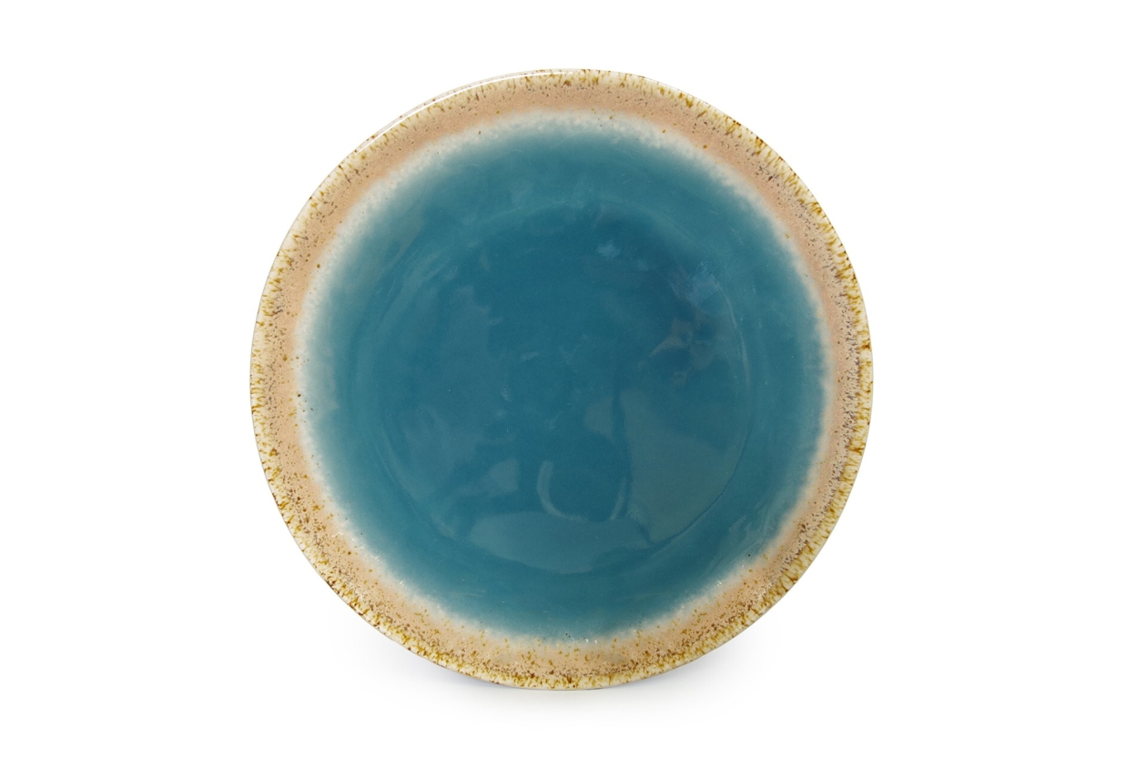 FC Noba Glaze Side Plate Green Qowc Ck