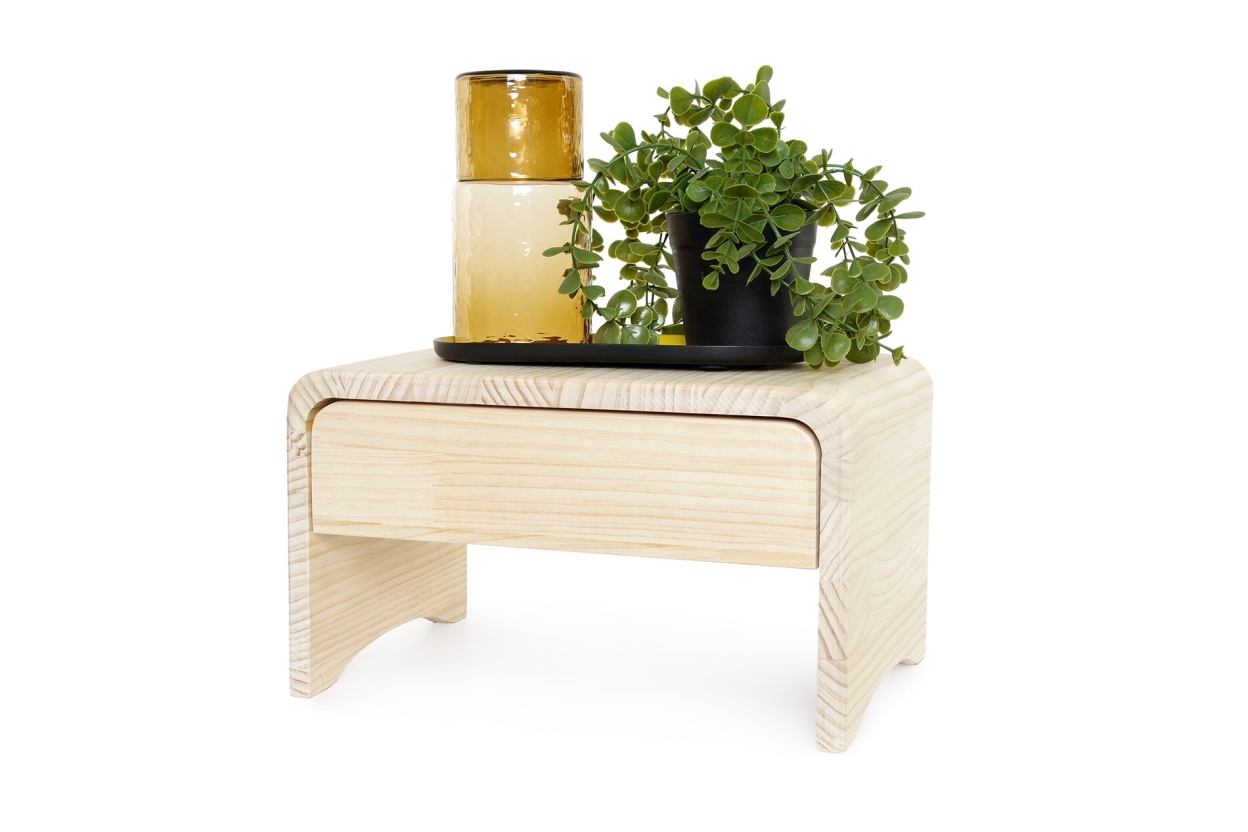 FC Pine Curve Table