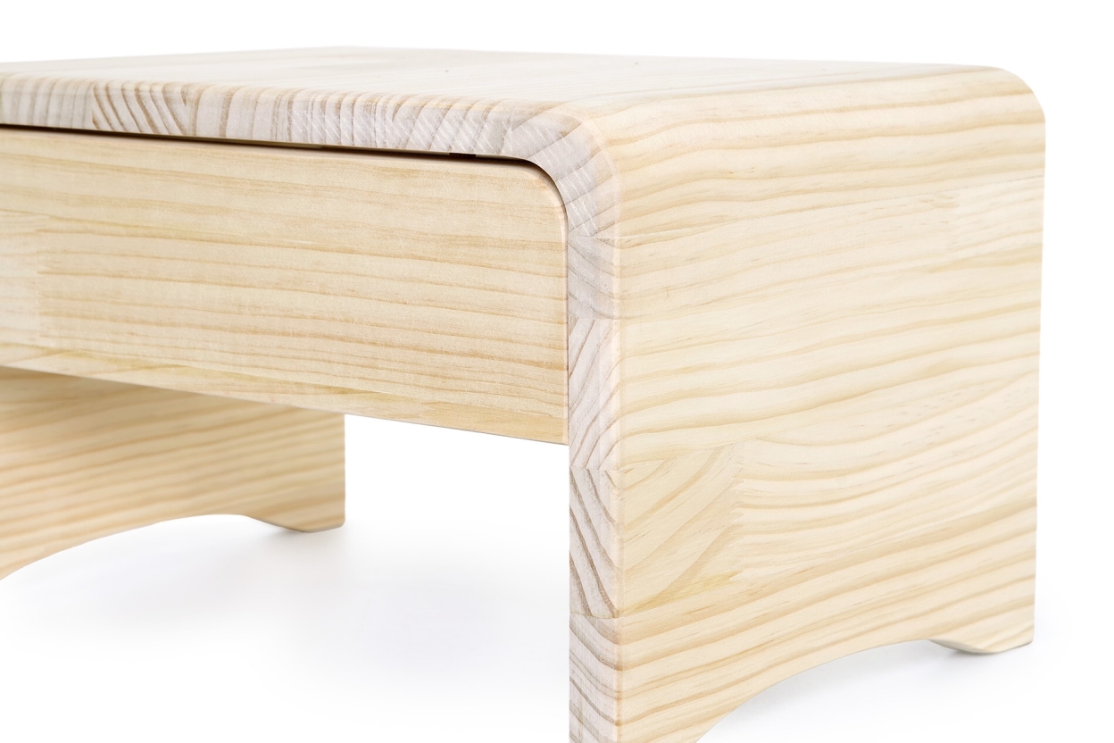 FC Pine Curve Table