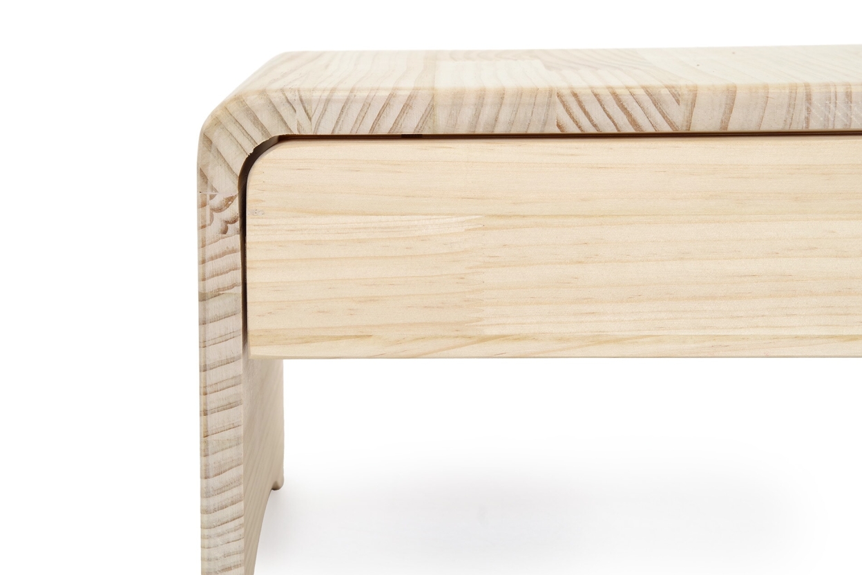 FC Pine Curve Table
