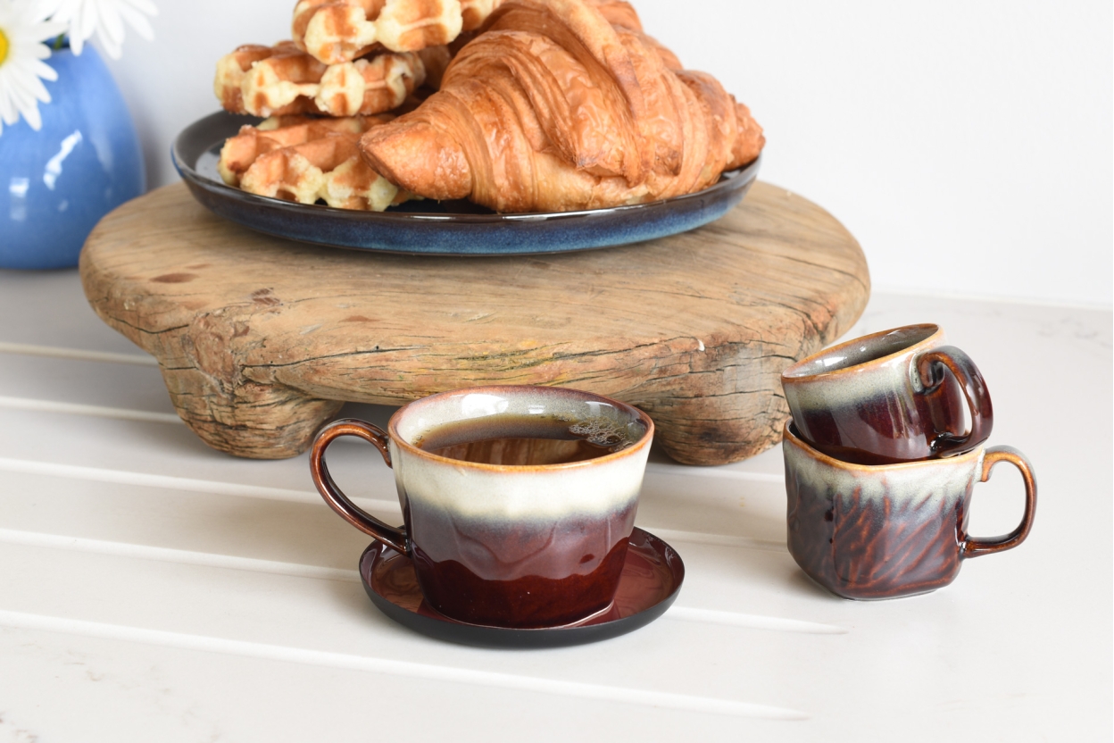 FC Reactive Glaze Tea Cup Starling Leytonstone LS Spp Hxy No