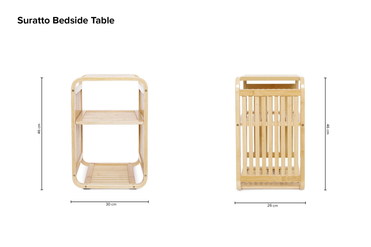 Suratto Bedside Table