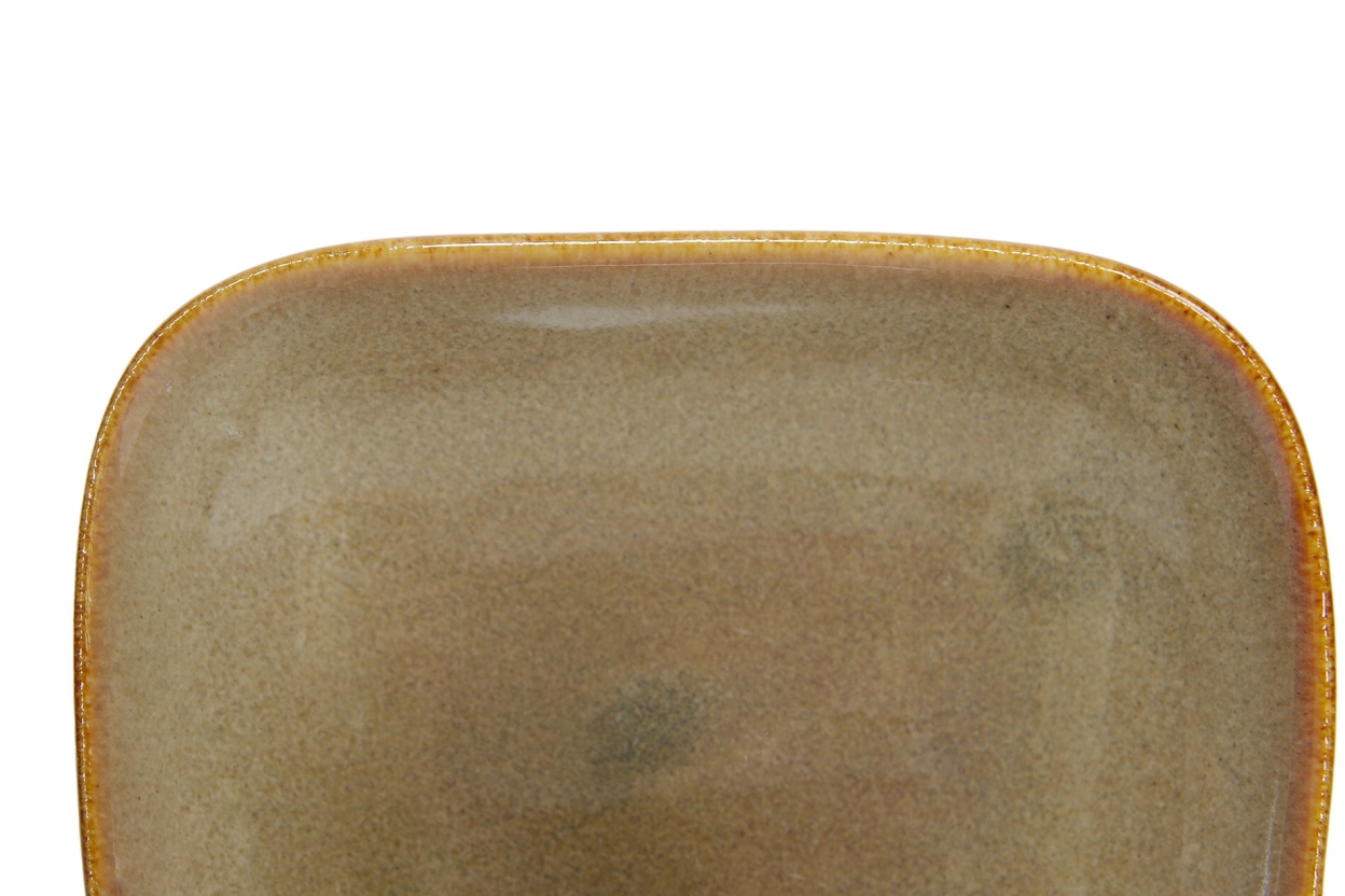 FC Reactive Glaze Dip Dish Starling