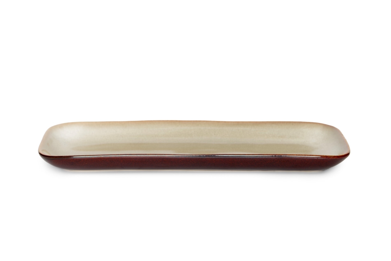 FC Reactive Glaze Nibbles Dish Starling