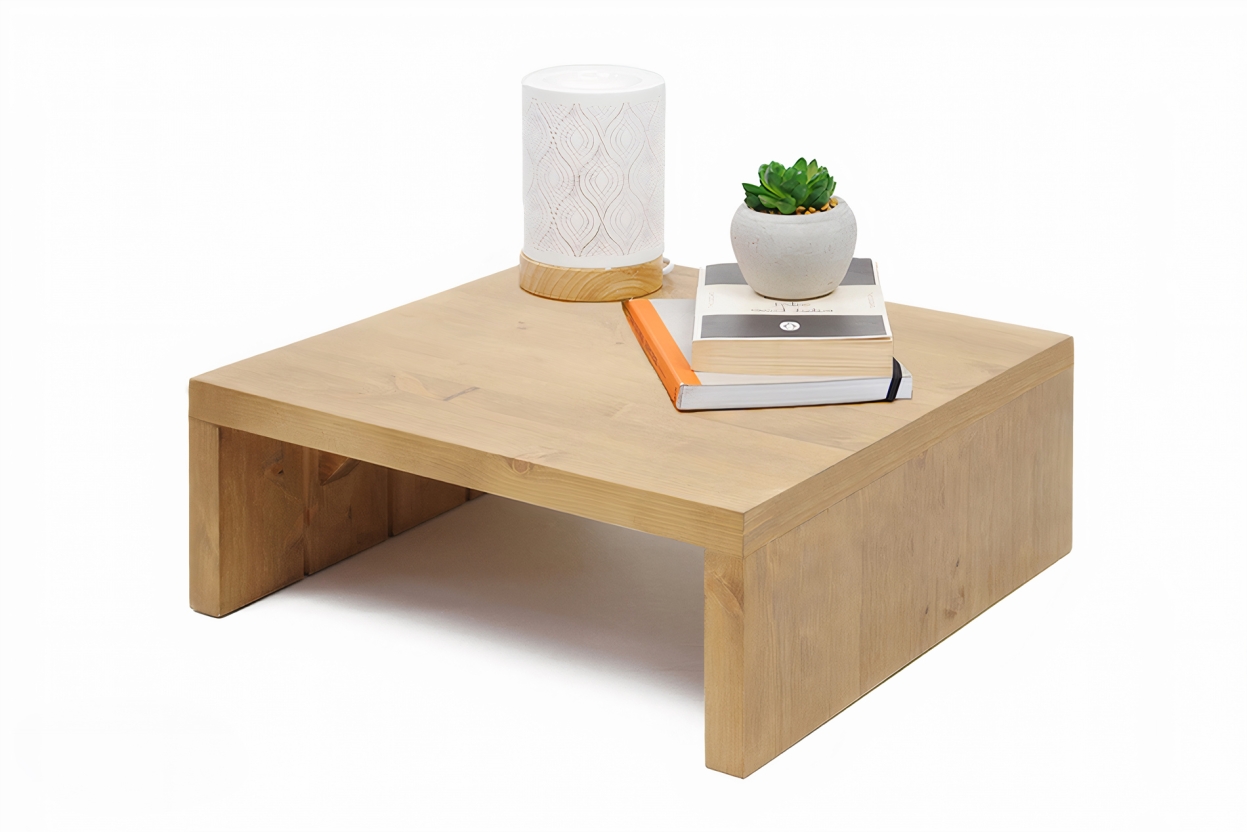 FC Platform Bedside Table Elm New