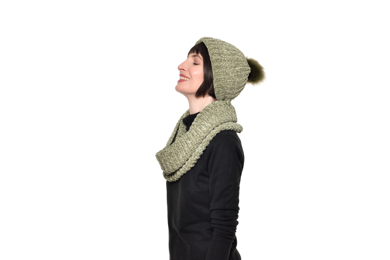 FC Bobble Hat Olive Green Ukx Zv
