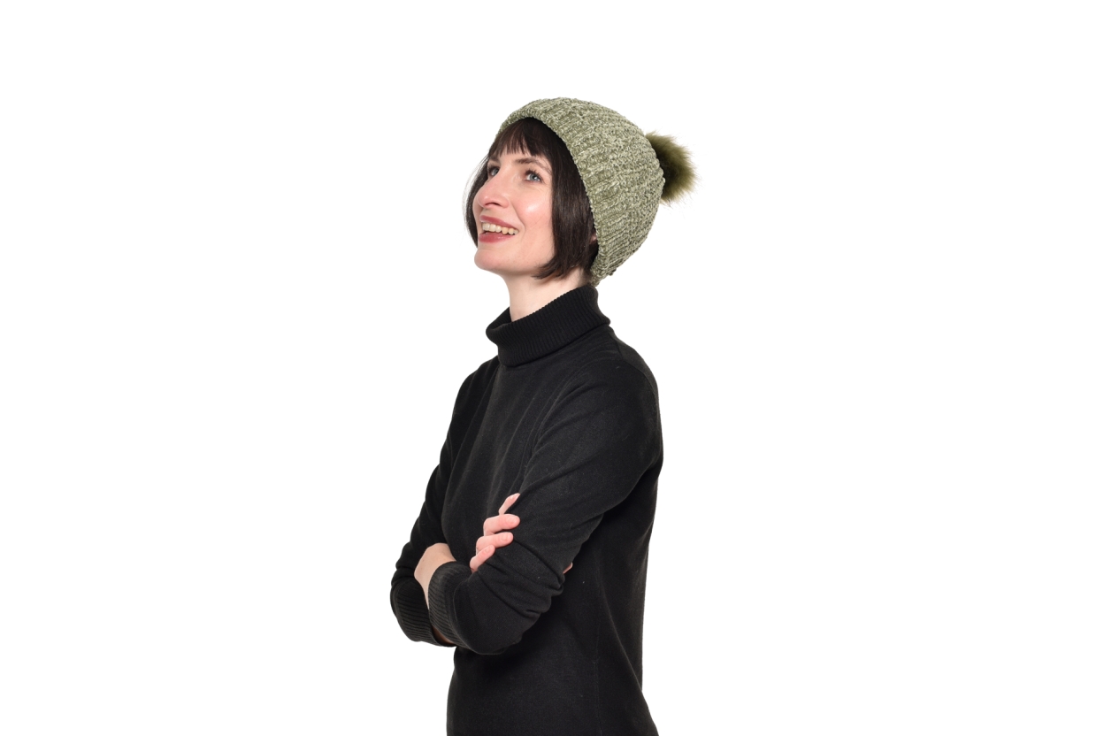 FC Bobble Hat Olive Green