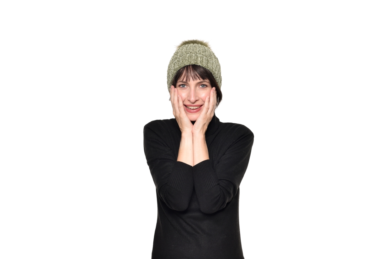FC Bobble Hat Olive Green
