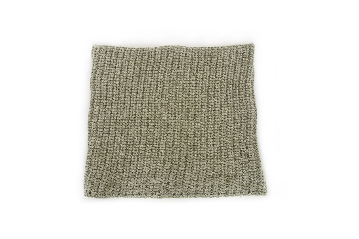 FC Chenille Neck Warmer Olive Green